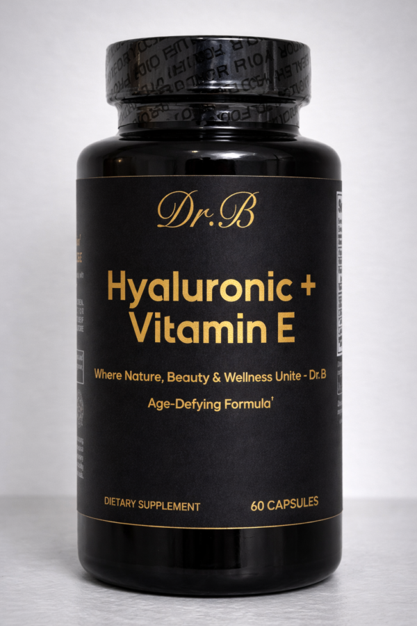 Hyaluronic acid and vit E